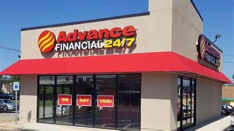 Advance financial - Advance Financial. Opens at 12:00 AM (865) 366-1125. Website. More. Directions Advertisement. 163 Winfield Dunn Pkwy Sevierville, TN 37876 Opens at 12:00 AM. Hours ... 